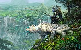Check spelling or type a new query. Hd Wallpaper Drawing Anime Jungle Hd Boy Character With Animal Character Painting Wallpaper Flare