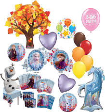 Add to cart 10 ft. Amazon Com Frozen 2 Party Supplies Enchanted Forest Birthday 8 Guest Dining Decoration Kit And Balloon Bouquet Toys Games