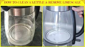 To stop limescale in a kettle, the water typically used in the kettle needs to be changed. How To Remove Limescale From A Kettle With Lemon Simple Cheap Way To Descale Your Kettle Youtube