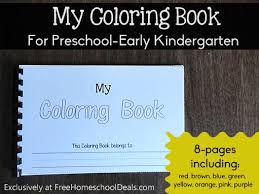 Like any relationship your bond between you and your child grows deeper when you are able to spend more time exclusively with them. Free Download My Coloring Book For Preschool Early Kindergarten