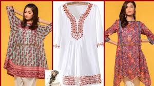 Jhabla Style Kurti Latest New Kurti Dresses Designs 2017 2018 Jhabla D Designer Dresses Jeans Shirt For Girl New Kurti