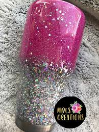 Black And Silver Ombre Tumbler Pin On Tumblers