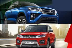 Named the toyota urban cruiser, this vehicle will fit perfectly into the current market. Toyota Urban Cruiser Vs Maruti Suzuki Vitara Brezza Differences In Variants Price Explained The Financial Express