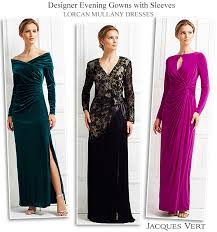 Designer Evening Wear Velvet Maxi Dresses With Long Sleeves Evening Dresses With Sleeves Dresses Velvet Cocktail Dress