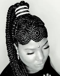 You need to start by splitting your hair into two sections. 30 Cute Braided Ponytail Hairstyles For Black Hair That Will Make You Look Stylish Zaineey S Blog