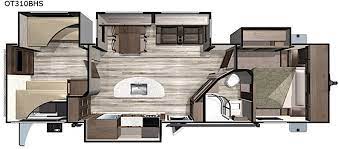 Just past the master bedroom is the bathroom that has a linen closet, vanity, toilet, and big shower. 10 Best Rvs And Campers With A Washer And Dryer Rvblogger
