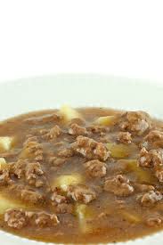 Easy Hamburger Gravy Made With Ground Beef Onion Soup Mix Water Flour Cdkitchen Com Hamburger Gravy Hamburger Gravy Recipe Easy Gravy