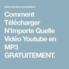 Comment Telecharger N Importe Quelle Video Youtube En Mp3 Gratuitement Videos Youtube Telecharger Video Youtube Astuces