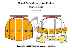 miami dade county auditorium seating chart