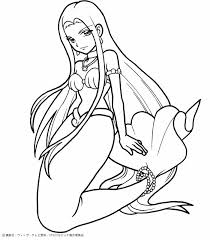 Printable realistic mermaid coloring pages for preschoolers. Mermaid Coloring Pages For Girls Coloring Home