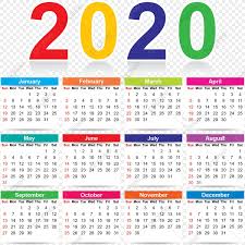 Colorido Calendario De 2020 En 2020 Fondo De Pantalla Con Calendario Calendario Calendario Para Imprimir