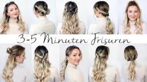 Nämlich einen look, der nicht viel mühe bereitet, der schnell männer mit einem tiefen haaransatz sollten sich für eine frisur entscheiden, die mit wachs oder haar gel gestylt werden können, zum bespiel die. 3 Minuten Frisuren Unkompliziert Und Schnell 10 Frisuren Fur Den Alltag Thebeauty2go Youtube