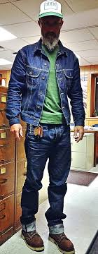 Field Work Day Ciano Farmer 997 14oz Texas Raw Selvage Denim Jeans Brave Star Steadfast 14oz Cone Mills Raw Selvage Denim Jacket Thrift Store T Shirt Vintag Selvage Denim Jeans Denim Jacket