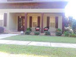 Porch Column Color And House Combo
