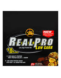 Fractions are rounded to the nearest 8th fraction. Real Pro Low Carb By All Stars 24 X 50 Grams Iafstore Com