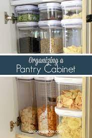 Organizing A Deep Pantry Cabinet Deep Pantry Pantry Cabinet Deep Pantry Organization