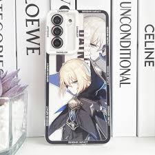 Genshin Impact Cyno Candace Nilou Nahida Phone Case For Samsung Galaxy S20  FE S21 Plus S22 S23 Ultra A54 A53 A52 A33 A34 Cover