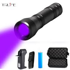Led Uv Flashlight Uv Light L2 T6 White Light Led Torch Light 5mode Zoomable 395nm Ultra Violet Light Blacklight By 18650 B Uv Flashlight Torch Light Flashlight