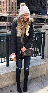 15 Beautiful Winter Outfit Ideas With Jackets Worthminer Casual Winter Outfits Winter Outfits Warm Trendy Winter Fashion