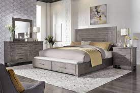 Liberty Furniture Modern Farmhouse Storage Bedroom Set In Dusty Charcoal Est Ship Time Is 8 10 Weeks