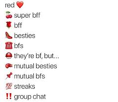 Red Snapchat Friend Emojies Snapchat Friends Instagram Emoji Snapchat Streak Emojis