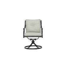 Style Selections Elliot Creek Set Of 2 New Slate Metal Swivel Rocking Chair S With Gray Olefin Cushioned Seat Lowes Com In 2020 Swivel Rocking Chair Rocking Chair Seat Cushions