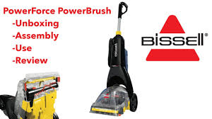 Bissell Turboclean Powerbrush Pet Carpet Cleaner 2806 Reviews Bissell Powerforce Powerbrush Unboxing Assembly Use And Review Youtube