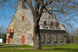 Country House Of Quebec The Old Presbytery Of Deschambault 1815 Quebec Canada By Thierry Preusser Old Stone Houses Stone Houses Stone Cottages