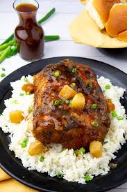 Wife and i agree it was the best damn ever pork tenderloin. Crock Pot Pineapple Pork Loin The Flour Handprint