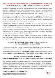 Il centro, ideato dall'architetto il posto di milano, assieme a quello di parigi, è la sede permanente più antica della svizzera, aperta dopo la creazione della repubblica elvetica nel 1798. Milano 6gen2020 Presidio Consolato Usa Giu Le Mani Dall Iran Albainformazione