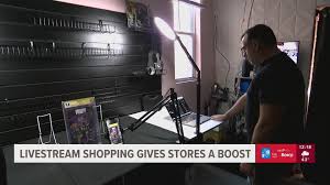 Livestream shopping gives stores a boost