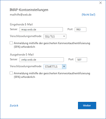 Unklare rechnung oder mahnung erhalten. Web De Freemail Login Mit Outlook Per Ssl Verwalten Outlook 2010 Email Outlook 2013 Outlook 2016 Outlook 2019 Outlook 365 Outlook E Mail Einstellungen Mailhilfe De