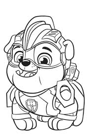 Print and color these super paw pals! 10 Free Paw Patrol Mighty Pups Coloring Pages Printable