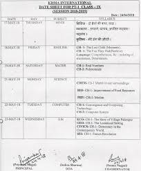 However, there has been no official announcement by nta yet about the neet 2021 exam date getting postponed. Date Sheet Of Short Exam For The Students Of Classes Ix X Xi Xii Kdma International