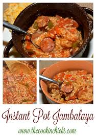 Instant Pot Jambalaya The Cookin Chicks Recipe Jambalaya Recipe Instant Pot Instant Pot Recipes Jambalaya