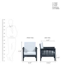24l x 84w x 12h cushion depth: Buy Teak Wood One Seater Sofa Online Teaklab