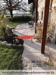 B M Granity Grau Gelbe Antikisierte Antike Granitplatten Unterschiedliche Formate Und Starken Natursteine Gartenplatten Garten Landschaftsbau