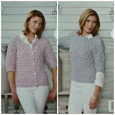 Discover clothes that bring out your best & feel as good as you look at roaman's today! Knitting Pattern Ladies Easy Knit 3 4 Sleeve Cardigan Jumper Chunky Kc 4508 5015214829137 Ebay