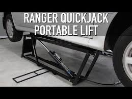 My New Ranger Quickjack Portable Lift Youtube Voiture Auto