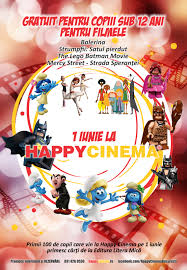 Niciun eveniment la această locație. 1 Iunie La Happy Cinema AnimaÈ›ii Gratuite Pentru Copiii Cu Varsta Sub 12 Ani