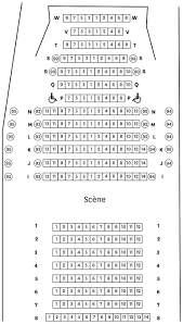 Réservez vos places de concert pour : Plans Des Salles Comedie Francaise