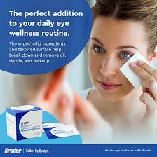 Bruder Hygienic Eyelid Cleansing Wipes (Pack of 2)