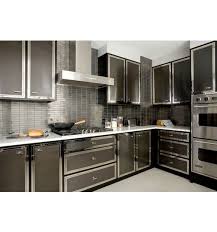 Urban Archaeology Custom Metal Framed Lenox Kitchen Cabinet Frames Panels Kitchen Backsplash Designs Sleek Kitchen Sleek Kitchen Cabinets