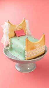 ふわふわ いちごのお姫様ベッドケーキ 動画 プリンセスケーキ キャラケーキ ケーキ