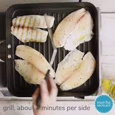 Fish tacos with grilled alaskan cod are topped with a delicious citrus carrot slaw. Martha Stewart Grilled Fish Tacos Facebook
