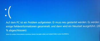 Blue screen errors occur when: Windows 10 Blue Screen Of Death Sie Konnen Es Schnell Losen