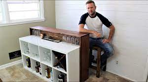 Ikea hack thekenbau youtube von bar selber bauen ikea bild. Ikea Hack The Easy Diy Bar Youtube