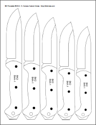 I learned the basic rule to always cut away from me. D Comeau Custom Knives Diy Knifemaker S Info Center Knife Patterns Knife Patterns Knife Template Custom Knives