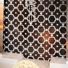 Glass mosaic wall tiles are a beautiful way to update your bathroom shower walls or even your kitchen backsplash. Indoor Mosaic Tile Wallpaper Futurist 1 Trend Wall Glass Geometric