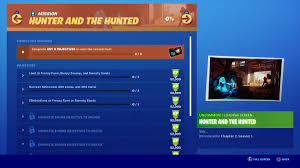 Fortnite chapter 2 season 4 week 6 challenges release date. Fortnite Hunter And The Hunted Challenges How To Finish The Entire Chapter 2 Season 1 Week 6 Mission Esports Fast